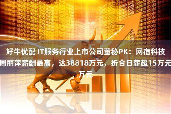 好牛优配 IT服务行业上市公司董秘PK：网宿科技周丽萍薪酬最高，达38818万元，折合日薪超15万元